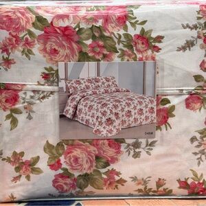 Brand new Queen size bed sheet set,4PCS,deep pocket,floral 046